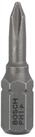 BOSCH Kreuzschlitz-Bit Bosch 3x Schrauberbit Extra-Hart, PH 1, 25 mm -...