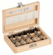BOSCH Bohrersatz 2607018750 5-teilig - Kunstbohrer-Satz - grau