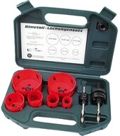 Br&uuml;der Mannesmann Werkzeuge Bohrkrone Br&uuml;der Mannesmann M44100 Lochs&auml;gen-Set