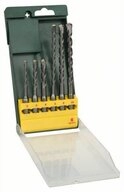 Spiralbohrer Hammerbohrer-Set SDS plus, 6-teilig, 5 - 8 mm, (6 Hammerbohrer mit...
