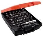 Wiha Bit-Set Standard (26252) - 32 tlg., 25 mm gemischt 1/4" C6,3, magentischer