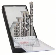 Bosch Accessories Spiralbohrer Betonbohrer-Robust Line-Set CYL-3, Silver,