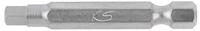 KS Tools Sechskant-Bit, 1/4" Innensechskant, 50 mm, 6 mm