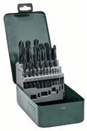 BOSCH Bohrer- und Bitset Bosch25tlgHSS-R-Metallbohr.Set