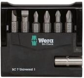 Wera Bit-Set Bitsortiment Mini-Check, 7-teilig