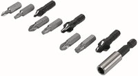 Wolfcraft Kegelsenker Wolfcraft Verschraubbungs-Set 10-teilig sechskant