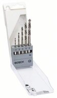 BOSCH Holzbohrer Holzbohrer-Set mit Sechskantschaft, 5-teilig, 2 - 6 mm 2608595525