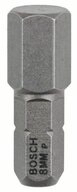 BOSCH Sechskant-Bit Schrauberbit Extra-Hart HEX 8, 25 mm, 3er-Pack 2607001730