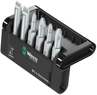 Wera Bit-Set Bit-Check 6 Universal 1, 6teilig 05056474001