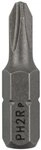 BOSCH Kreuzschlitz-Bit, 25 St&uuml;ck, Schrauberbit Extra-Hart, reduziert - PH2R x 25 mm