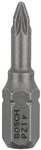BOSCH Kreuzschlitz-Bit, 100 St&uuml;ck, Schrauberbit Extra-Hart - PZ 1 x 25 mm -