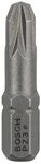 BOSCH Kreuzschlitz-Bit, 10 St&uuml;ck, Schrauberbit Extra-Hart - PZ 3 x 25 mm - 10er-Pack