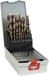 Bosch Professional Holzbohrer ProBox, (Set, 25-tlg), Metallbohrer HSS-Co