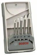BOSCH Fliesenbohrer Fliesenbohrer-Set CYL-9 Ceramic, 5-teilig, 5.5 - 10 mm...