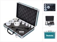 Makita Lochs&auml;ge HSS BIM Elektriker Lochs&auml;gen Set 12 tlg. 19