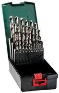 metabo Bohrer- und Bit-Set HSS G Bohrerkassette Metabo Kassette 25 teilig