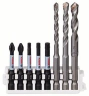 BOSCH Bit- und Steckschl&uuml;sselset 2608577145 Impact Control HEX-9