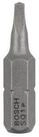 Bosch Professional Bit-Set Bosch Schrauberbit Extra-Hart, R1, 25 mm 3 Stk