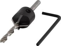 Wolfcraft Metallbohrer Wolfcraft Vorbohrer mit Senker 2499000 &Oslash; 4,5 - 16