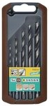 Wolfcraft Bohrer- und Bitset Wolfcraft Holzspiralbohrer-Set CV-Sechskant-Schaft