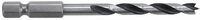 Wolfcraft Holzbohrer Wolfcraft Holzspiralbohrer CV Sechskant-Schaft
