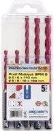 Alpen Mehrzweckbohrer Universalbohrer-Set, (Mehrzweckbohrer &Oslash; 5/6 x 110 mm &middot;