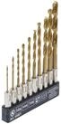 BGS Metallbohrer BGS Do it yourself HSS-Bohrer-Satz titan-nitriert 1,5 - 6 mm...