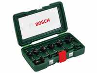 Bosch HM-Fräserset 1/4" Schaft, 12-teilig (2607019465)