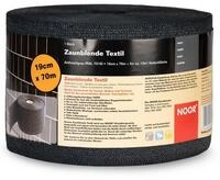 NOOR Sichtschutzstreifen TEXTIL, Winddurchl&auml;ssiger Schutz f&uuml;r den Zaun - 0,19x70m