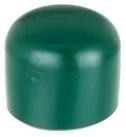 Alberts Absperrpfosten GAH Alberts Pfostenkappen Kunststoff gr&uuml;n 34 mm 20 Stk