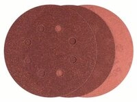 BOSCH Schleifpapier Schleifblatt-Set f&uuml;r Exzenterschleifer, 25-teilig, 8...