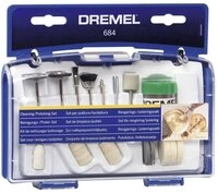 DREMEL Schleifstift Reinigungs- / Polier-Set 20 tlg 26150684JA