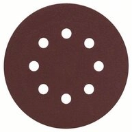 BOSCH Schleifpapier Schleifblatt-Set f&uuml;r Exzenterschleifer, 25-teilig, 8...