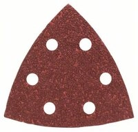 BOSCH Schleifpapier Schleifblatt-Set f&uuml;r Deltaschleifer, 93 mm, 40, 6 L&ouml;cher