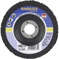 Rhodius Schleifaufsatz Rhodius 303151 Schleifvlies-Scheibe SVS 125 mm 1 St.