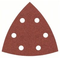 BOSCH Schleifpapier Schleifblatt-Set f&uuml;r Deltaschleifer, 93 mm, 180, 6 L&ouml;cher