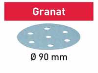 Festool Schleifscheiben Granat STF D=90mm 6-Loch P80, 50Stk.
