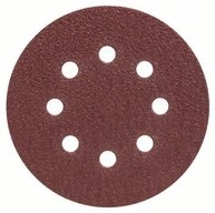 BOSCH Schleifpapier Schleifblatt-Set f&uuml;r Exzenterschleifer, 25-teilig, 8...