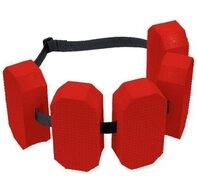 Beco Schwimmg&uuml;rtel 5 Pads, Schwimmhilfe, Rot