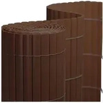 jarolift Sichtschutzzaunmatten PVC Sichtschutzmatte, 100 x 500 cm, braun, (1-St),