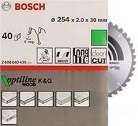 Bosch Professional Kreiss&auml;geblatt Bosch Kreiss&auml;geblatt 254 x 30 x 2 mm, 40...