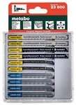 metabo Stichs&auml;geblatt (10-St), Stichs&auml;geblattsortiment 3 Holz u. Metall +