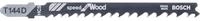 BOSCH Stichs&auml;geblatt Bosch Stichs&auml;geblatt T 144 D Speed 100 mm T-Schaft