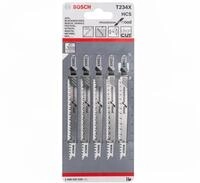 BOSCH Stichs&auml;geblatt (5 St&uuml;ck), T 234 X Progressor for Wood - 5er Pack