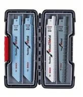 BOSCH S&auml;bels&auml;geblatt 20-tlg. Wood and Metal S&auml;bels&auml;geblatt-Set, Toughbox