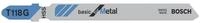 BOSCH Stichs&auml;geblatt (5 St&uuml;ck), T 118 G Basic for Metal - 5er Pack