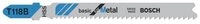 BOSCH Stichs&auml;geblatt Bosch 3x Stichs&auml;geblatt T 118 B Basic for Metal -...