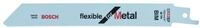BOSCH S&auml;bels&auml;geblatt S&auml;bels&auml;geblatt S 922 EF, Flexible for Metal, 100er-Pack