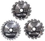 Makita Kreiss&auml;geblatt S&auml;geblatt-Set 3er Pack 136 x 20 x 1 mm 16Z + 24Z...