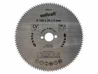 Wolfcraft CV-Kreissägeblatt 190 x 20 x 2,4 mm 100Z (6276000)